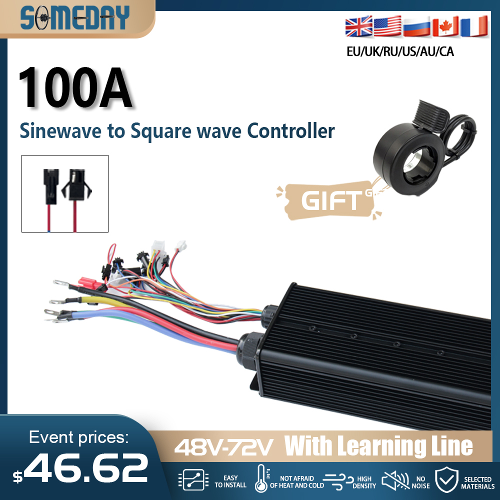 72V 100A Sabvoton Controller - Controlador de Motor sin Escobillas de