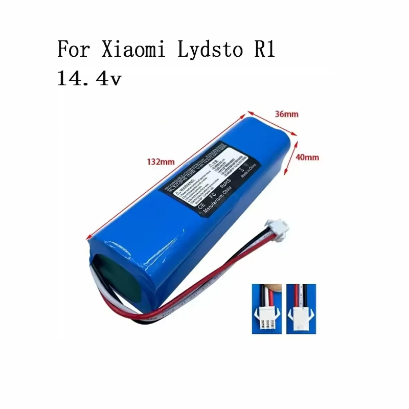 60V 50Ah Electric Scooter Battery - Batería de 6800mAh/9800mAh/12800mAh para Robot aspirador
