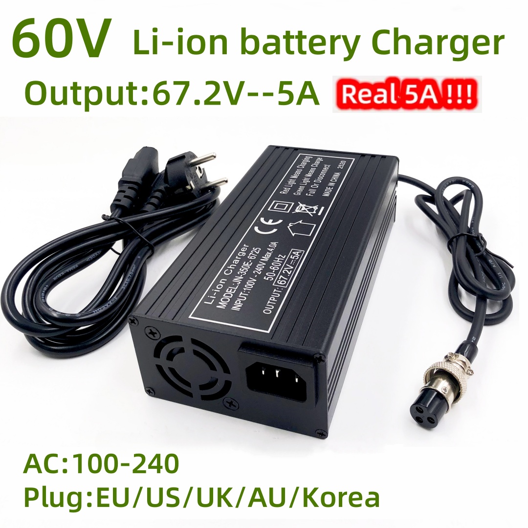 Cargador de carga rápida de 67 - 84V 20A Smart Charger reseña y precio