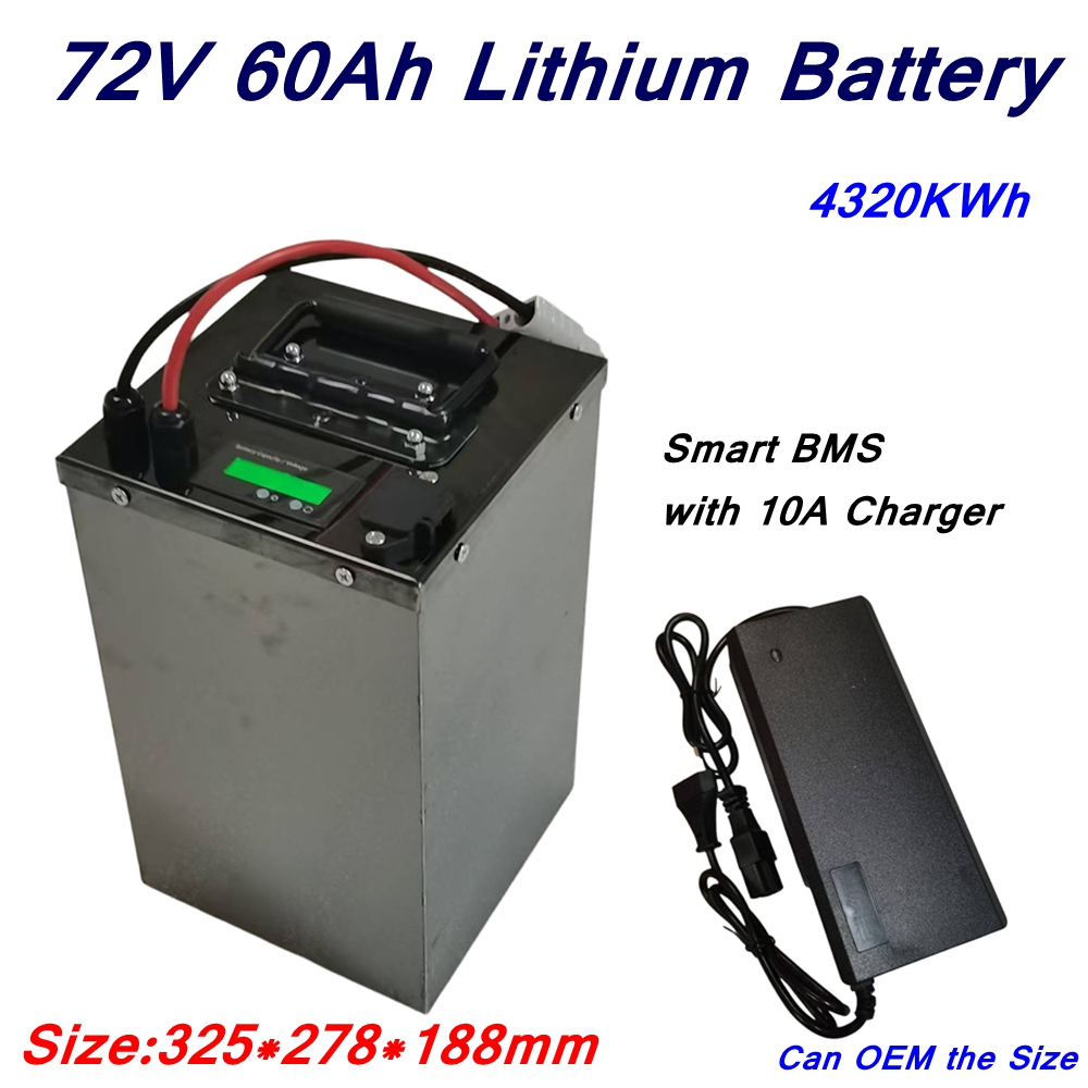 Paquete de batería de polímero - 72V 40Ah Lifepo4 Battery Pack reseña y precio